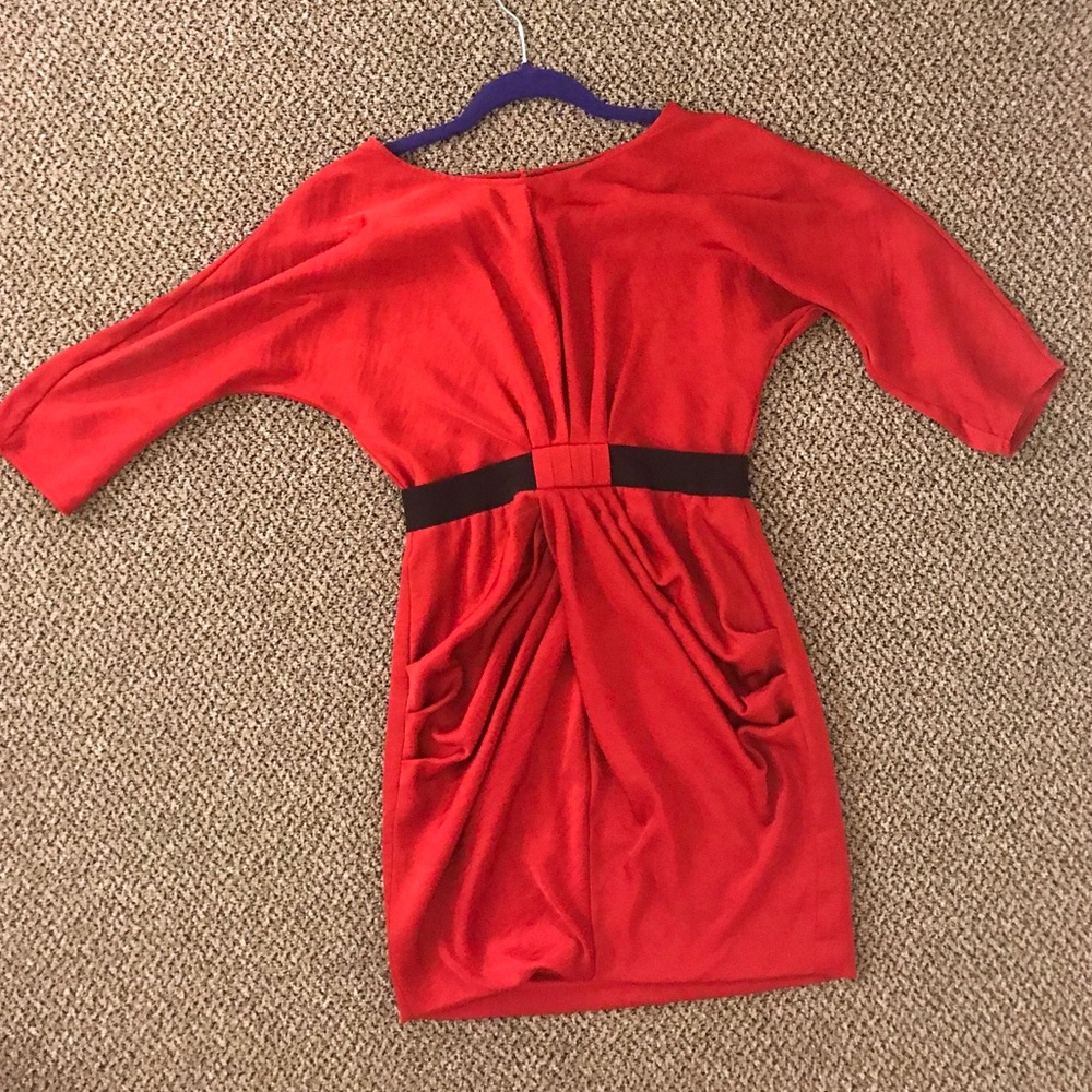 BCBGMaxAzria Red Dress
